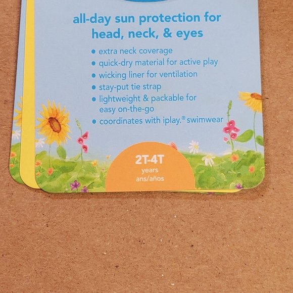 I-Play Sun Protection Hat 2T-4T Blue - Picture 13 of 13